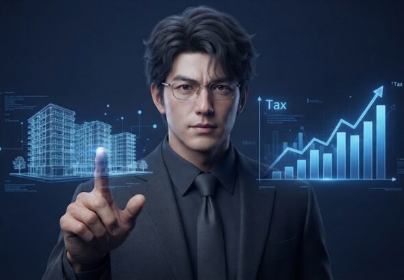 2026년 세제개편안 종합부동산세 양도소득세 개편 내용을 설명하는 경제읽남 애널리스트 캐릭터