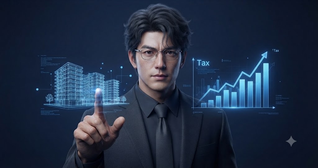 2026년 세제개편안 종합부동산세 양도소득세 개편 내용을 설명하는 경제읽남 애널리스트 캐릭터